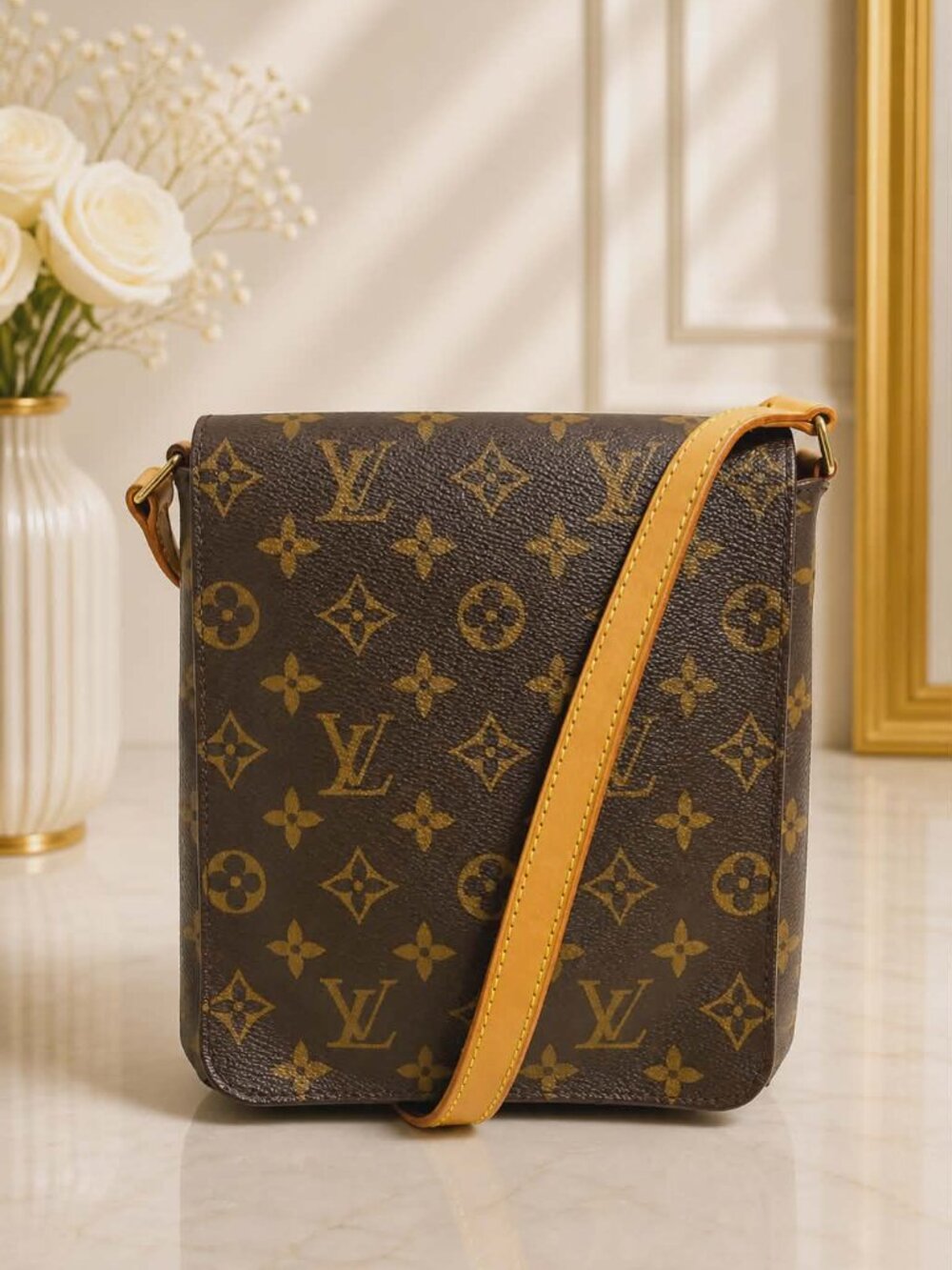 Authentic Louis Vuitton Musette Salsa Monogram Crossbody Bag | Vintage LV Bag